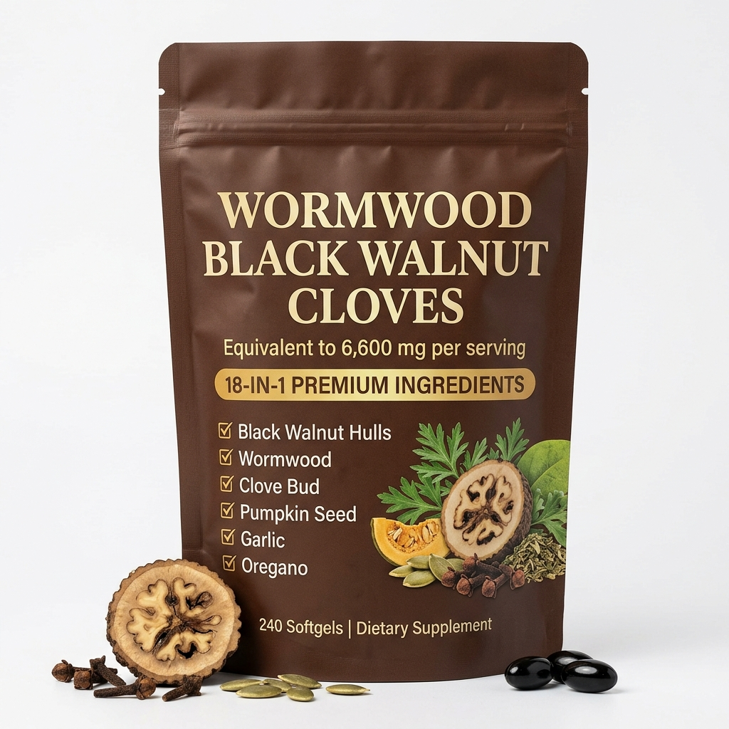 18-in-1 Wormwood Black Walnut Cloves Tincture