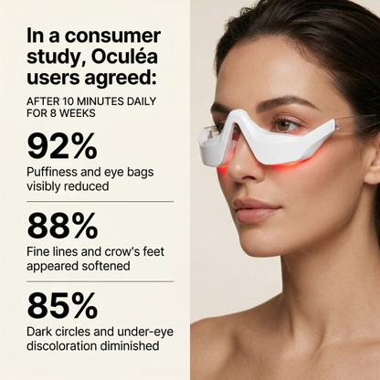 Oculéa™ 2 in 1 Under Eye Red Light Therapy + EMS