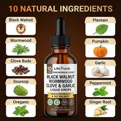18-in-1 Wormwood Black Walnut Cloves Tincture